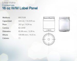 16 OZ W/M LABEL PANEL