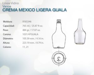 Crema mexico ligera guala