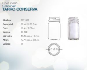 TARRO CONSERVA 60ML