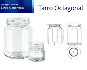 Tarro Octagonal