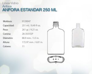 Anfora estandar 250 ml
