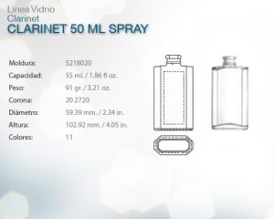 Clarinet 50ml spray
