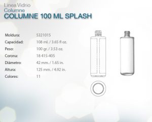 Columne 100ml splash