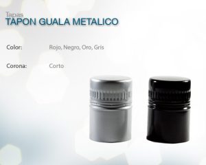 Tapon guala metalico