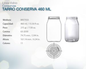 TARRO CONSERVA 460ML