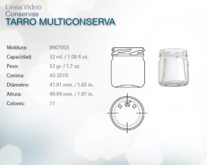 TARRO MULTICONSERVA